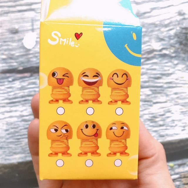 Combo 6 thú Emoji cảm xúc
