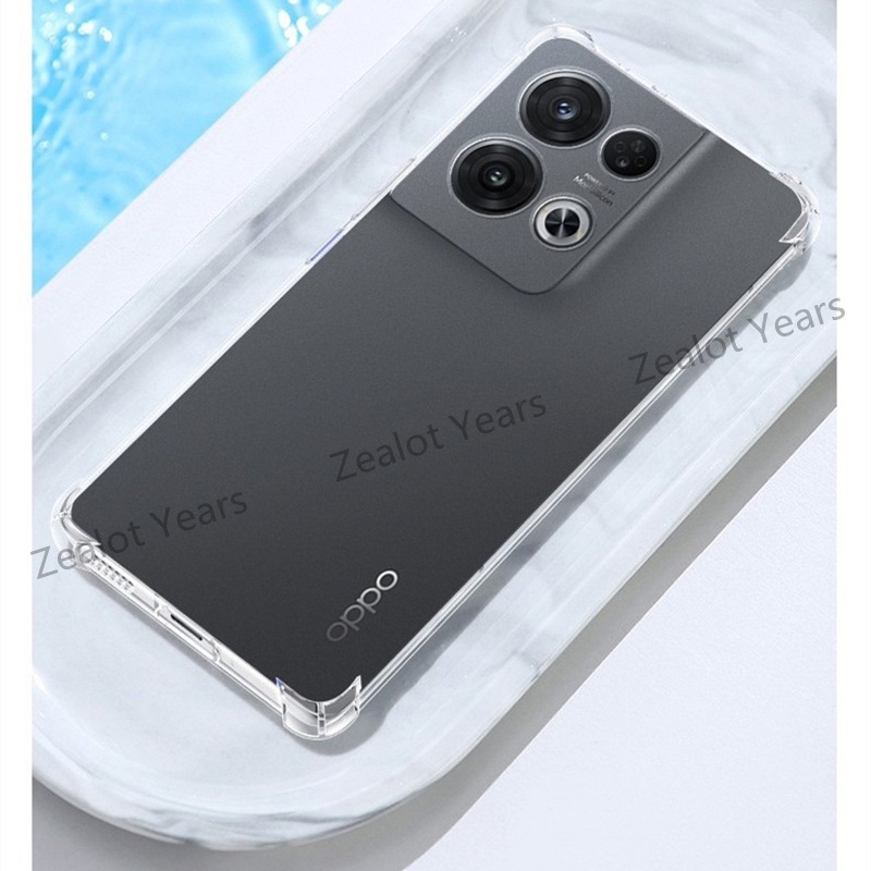 Ốp Điện Thoại Silicon TPU Mềm Trong Suốt Chống Sốc Cho Oppo Reno 8 Pro 5G Reno8 8Pro Reno8Pro