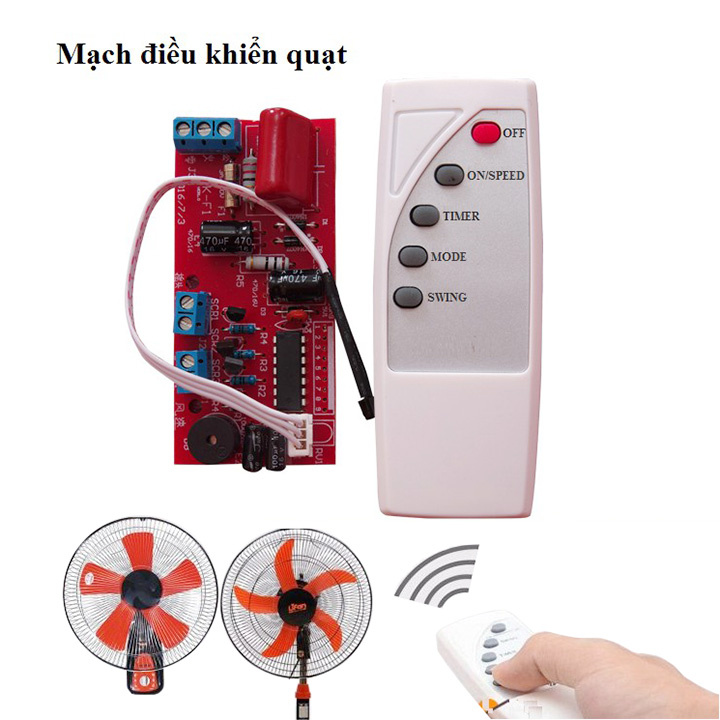 Vỉ mạch điều khiển quạt - có bảo hành