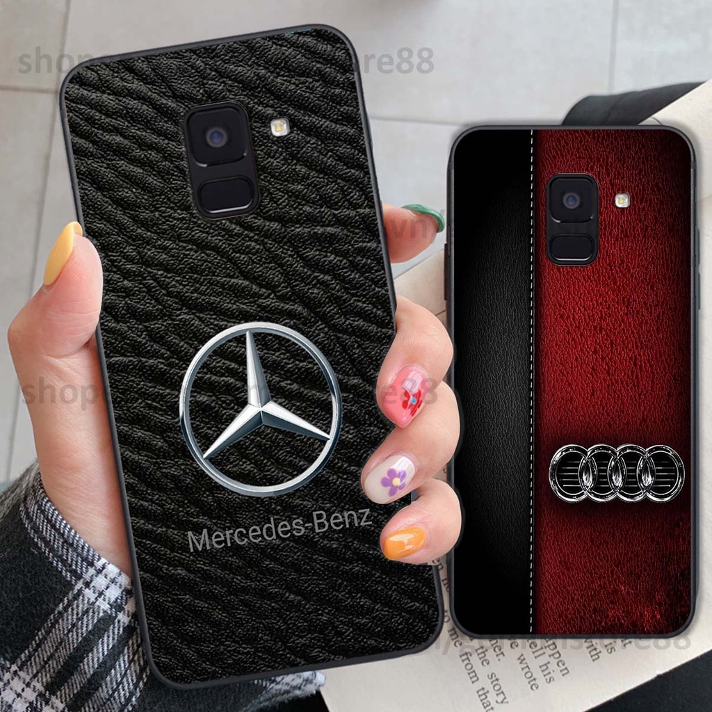 Ốp Samsung A8 2018 / A8 Plus / A8+ in hình các thương hiệu phong cách thể thao thời trang cá tính