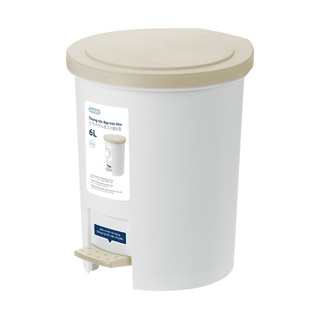 Thùng rác đạp TRÒN Hiro 6L 12L