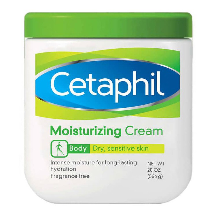 Kem dưỡng ẩm toàn thân Cetaphil Moisturizing Cream 566g dành cho da khô sần, da nhạy cảm