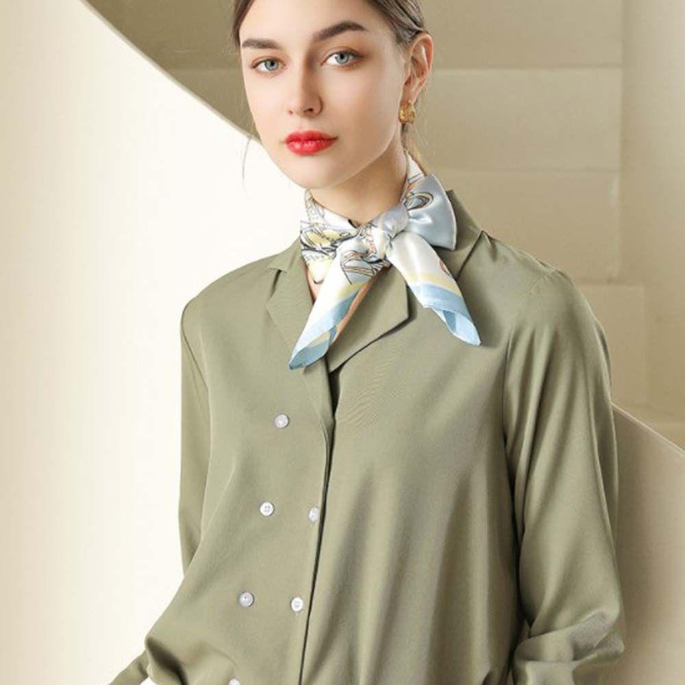 Khăn Quàng Cổ Lụa 15H Thiết Kế Trang Nhã Cho Nữ