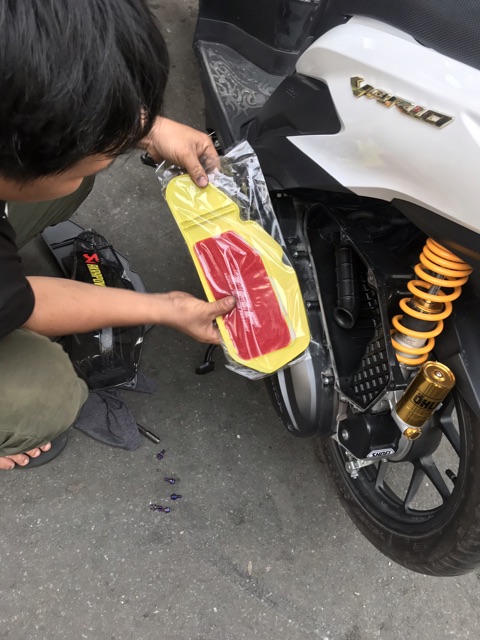 Lộc gió độ vario click125 pcx shmode ab125