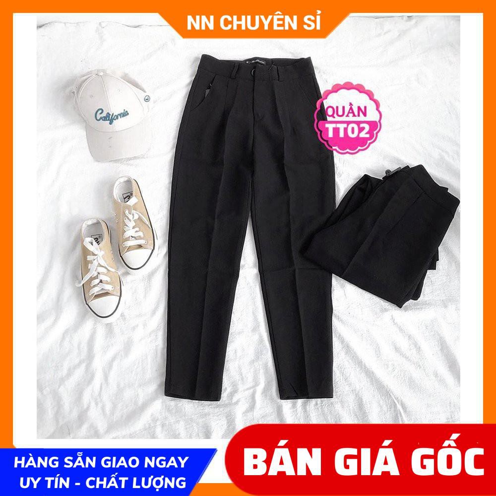 QUẦN TÂY NÚT CỰC XINH TT02 ⚡ẢNH THẬT⚡ QUẦN TÂY ỐNG ĐỨNG