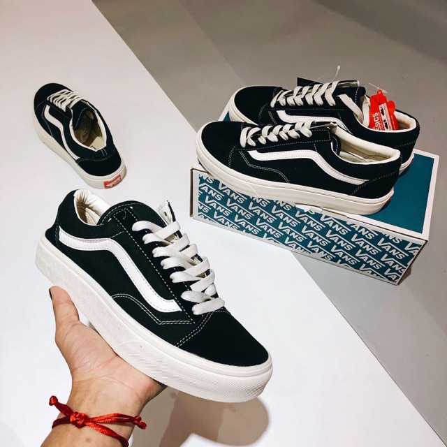 Giầy Vans Old Kool R1:1 [ Full Box ] Nam, Nữ Cao Cấp - Giầy Thể Thao Vans Vnxk