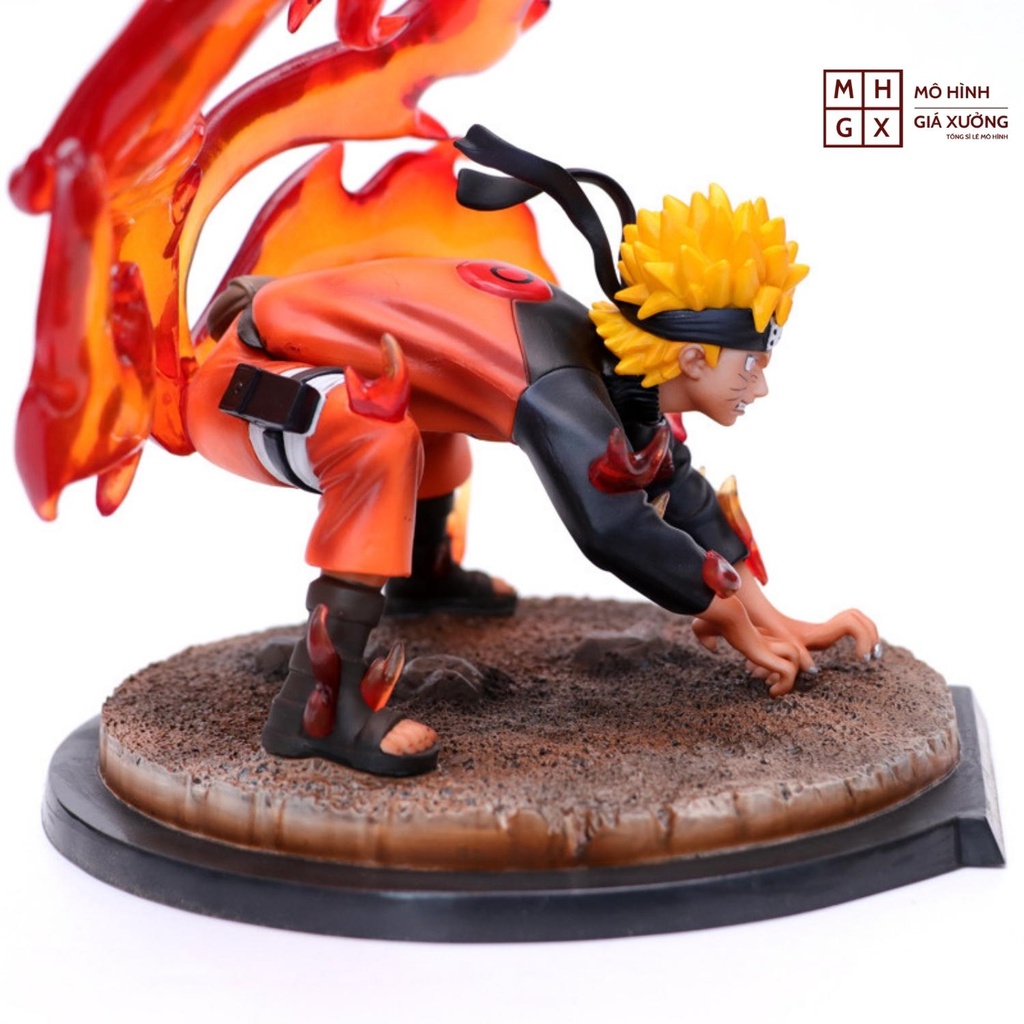 Mô hình Uzumaki Naruto Kybiuu Cao 20cm Trạng thái chiến đấu  Hokage Làng LÁ  Jinchuriki Cửu Vĩ Shippuuden - Tượng Figure