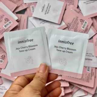 Sample Kem Dưỡng Nâng Tone Tức Thì Innisfree Jeju Cherry Blossom Tone Up Cream🌸💮🌸