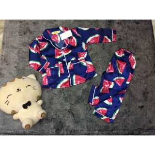 Bộ thu đông pijama trái cây cho bé