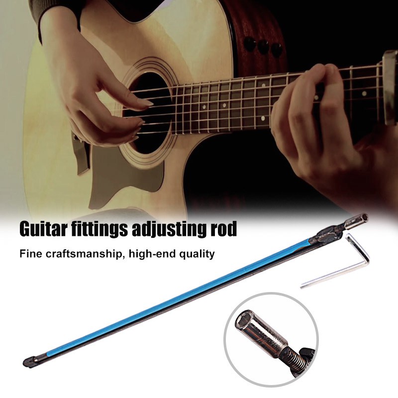 Metal Guitar Truss Rod Adjustable Low-Profile Truss Rod for Guitar