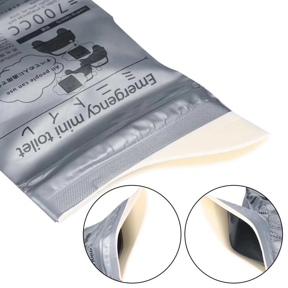 Túi Nôn, Túi Đi Vệ Sinh Khẩn Cấp Khi Đi Tàu Xe Ô Tô, Phù Hợp Cho Cả Nam Và Nữ (Dung Tích 700ml)