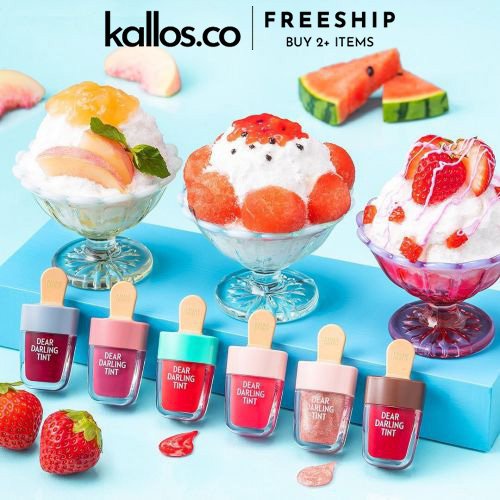 Son Que Kem Etude Dear Darling Water Gel Tint Ice Cream - Kallos Vietnam