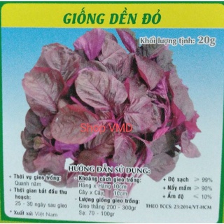 Hạt giống Rau Dền Đỏ (THUAN NONG)