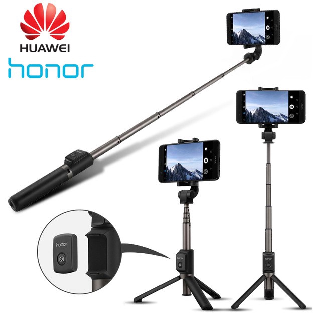 100% Original Huawei Honor AF15 Bluetooth Selfie Stick Tripod Portable Wireless