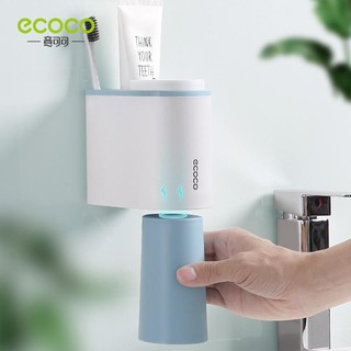 Kệ đựng 2 cốc và nhả kem ecoco 1905 siêu nhỏ gọn