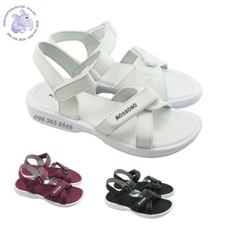 Giày Sandal Nữ Siêu Nhẹ Mossono Thái Lan CB1W size 36-40. Chiều cao đế 3cm, quai da PU, đế nhựa mềm nhẹ êm