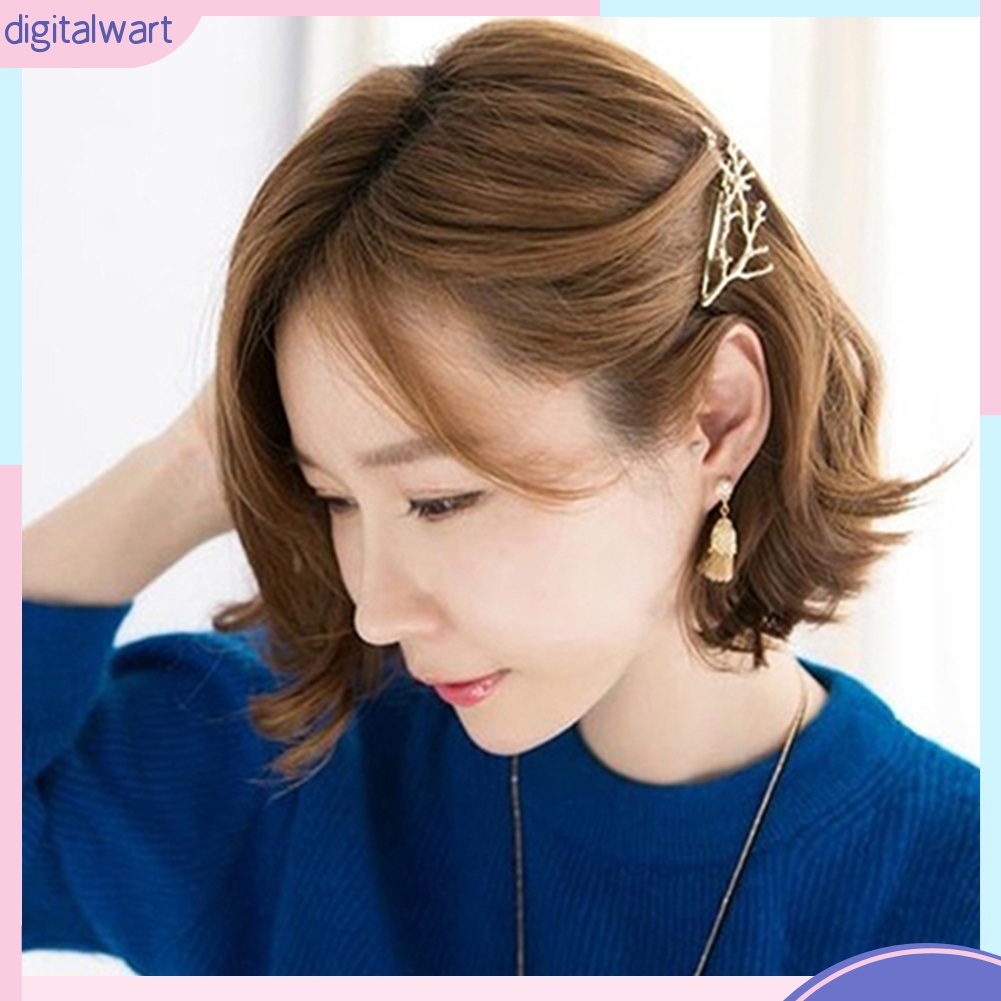 1 Kẹp Tóc Hình Sừng Hươu Phong Cách Vintage Dành Cho Nữ