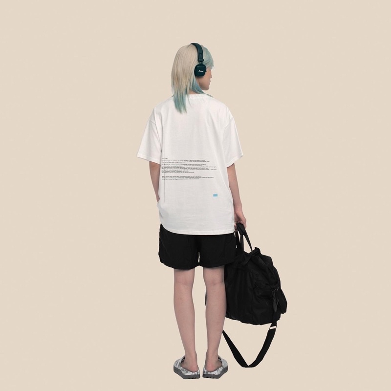 MEDISN - Áo thun TEXTURE 03 T-SHIRT/ WHITE