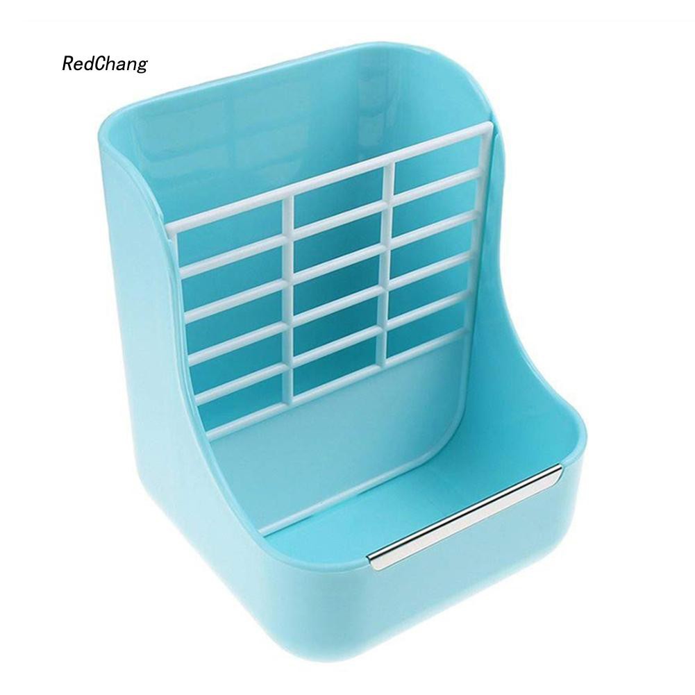 Khay đựng cỏ và thức ăn 2 trong 1 cho thỏ tùy chọn màu sắc