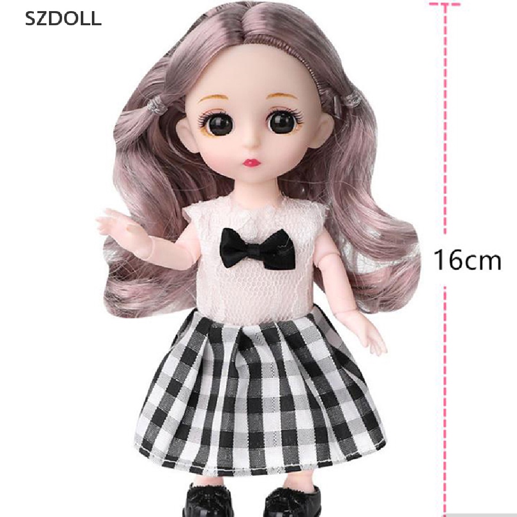 Búp bê công chúa đồ chơi dễ thương cho bé 16cm