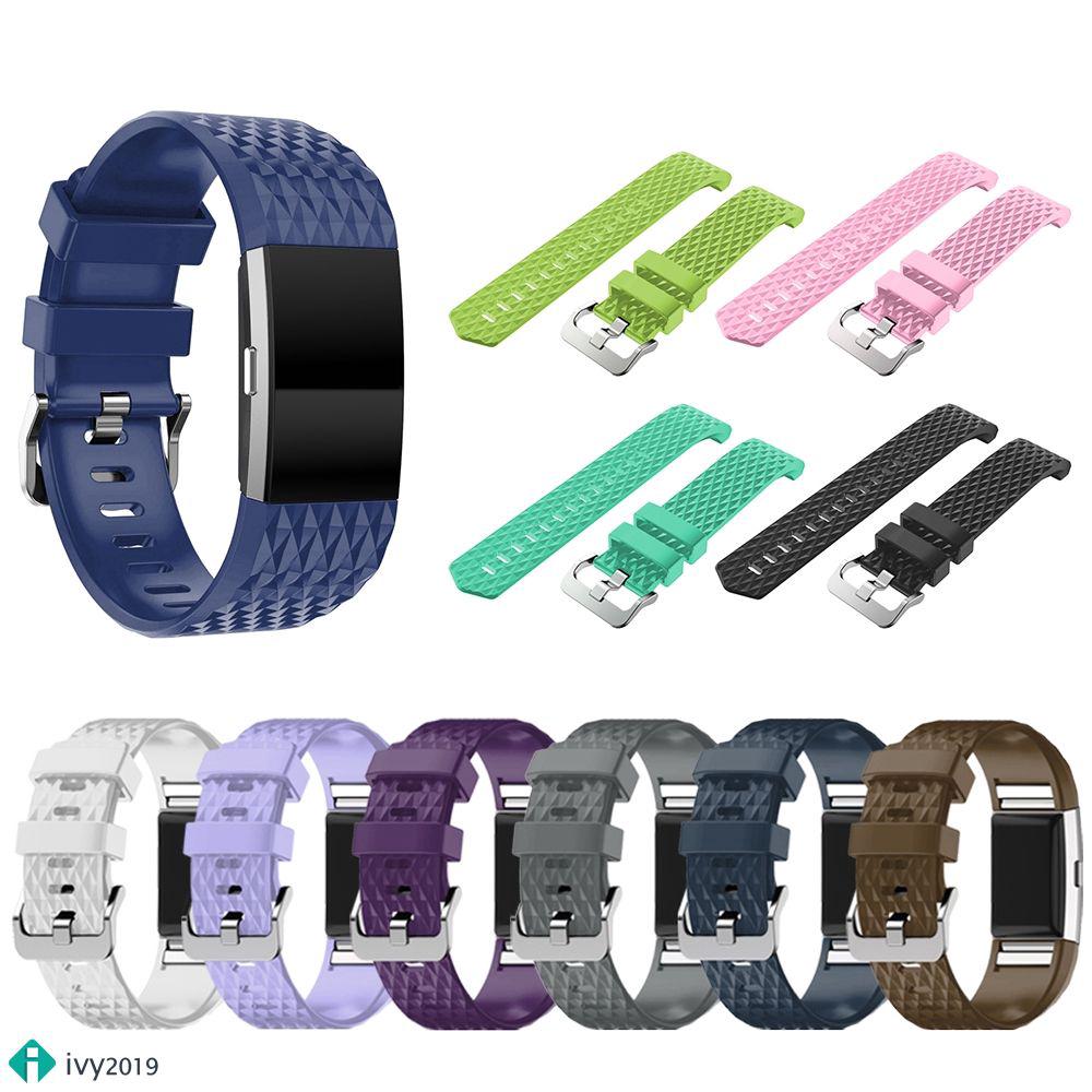 Dây silicon thay thế cho Fitbit Charge 2 3D