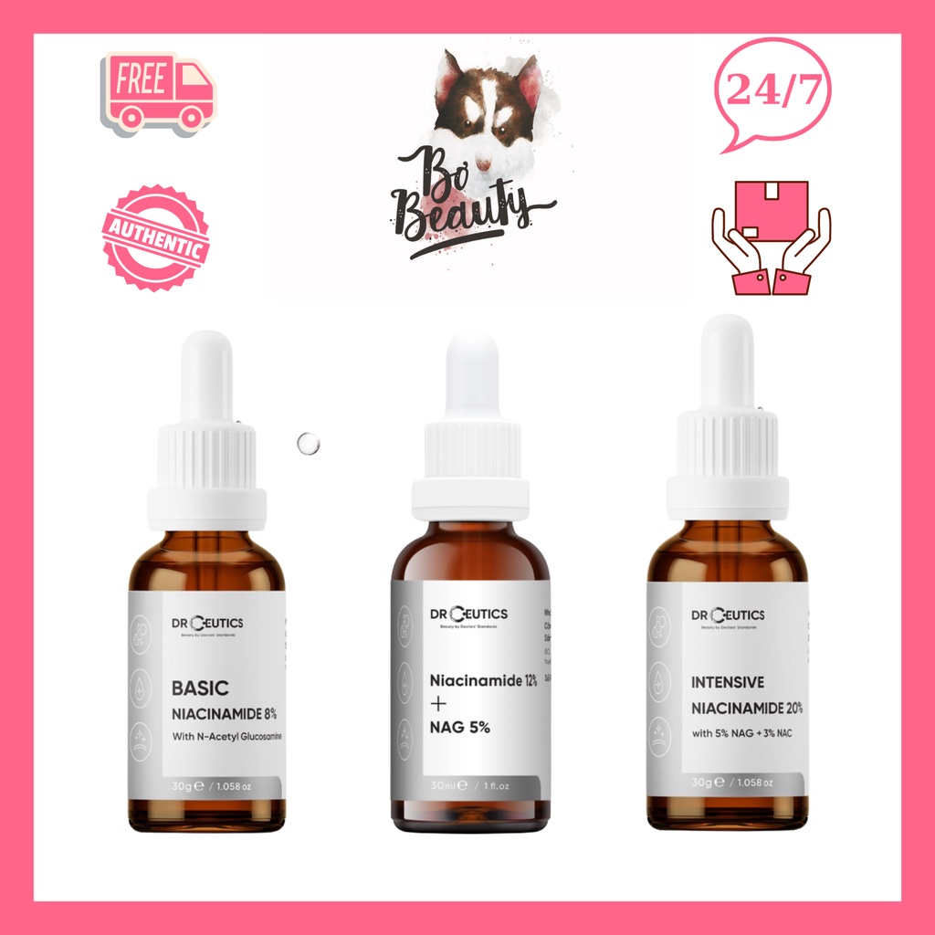 Tinh Chất Làm Sáng Da Và Kiềm Dầu DrCeutics Niacinamide 12% - NAG 5%