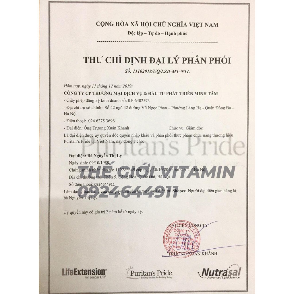 Viên Bổ Sung Vitamin C 500mg - 1000mg Puritan's Pride 100 viên