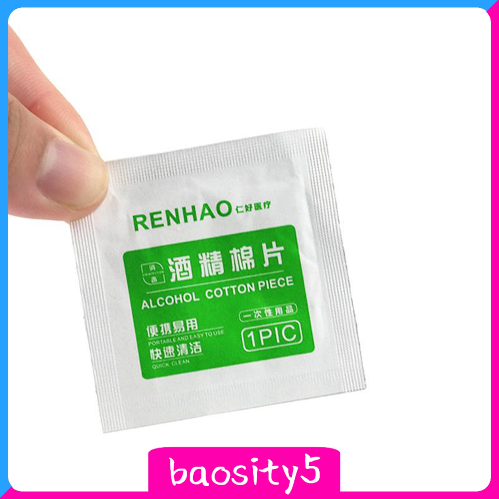 (Hàng Mới Về) Set 50 Tờ Giấy Cồn Dùng Một Lần Chuyên Dụng Lau Mắt Kính / Điện Thoại / Máy Tính | BigBuy360 - bigbuy360.vn