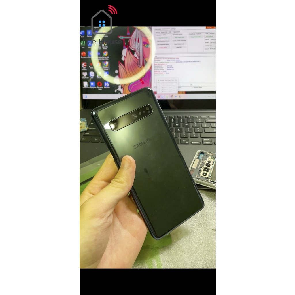 Tếp lưng, Zoăng áp suất, keo chống nước zin máy Samsung S10 Plus, Note 10 Plus, dùng được cho nhiều dòng máy Samsung