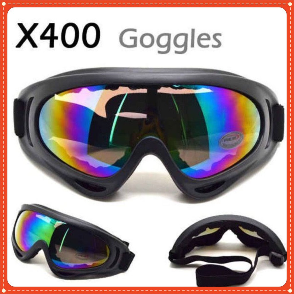 kính phượt UV 400 gắn nón bảo hiểm