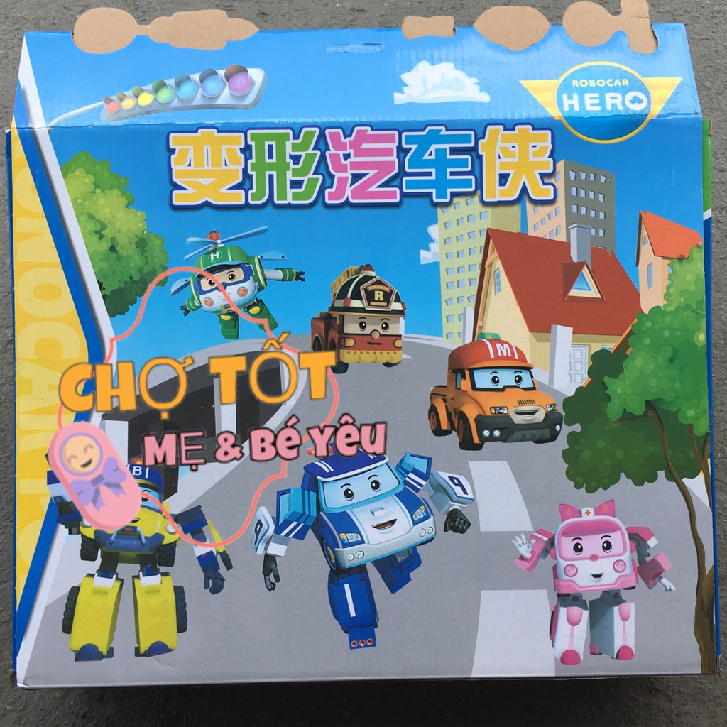 Bộ Đồ Chơi Đội Bay Siêu Đẳng 6 Con Loại Lớn