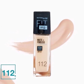 KEM NỀN MAYBELINE FITME MATTE+PORELESS 16h SPF22