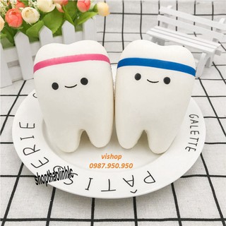 ĐỒ CHƠI SQUISHY HÌNH chiếc RĂNG