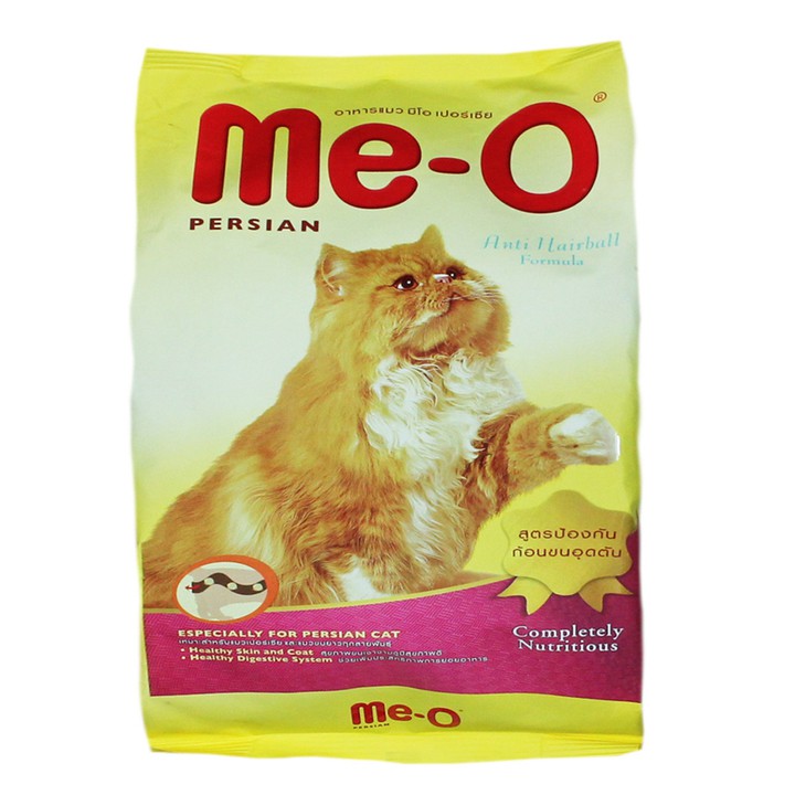 Combo 3 túi Thức ăn chống búi lông cho mèo Me-O Persian Anti Hairball 1.1kg