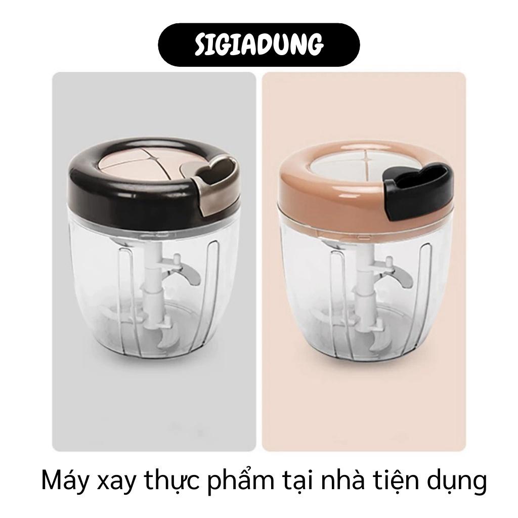 [SGD] Máy Xay Tỏi Cầm Tay - Máy Nghiền Tỏi, Ớt, Thực Phẩm Đa Năng Loại Lớn 5 Lưỡi 900ml  9869