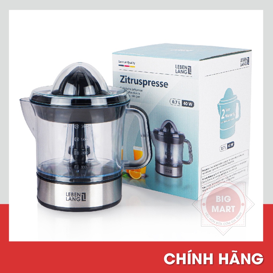 Máy vắt cam Lebenlang của Đức LB389