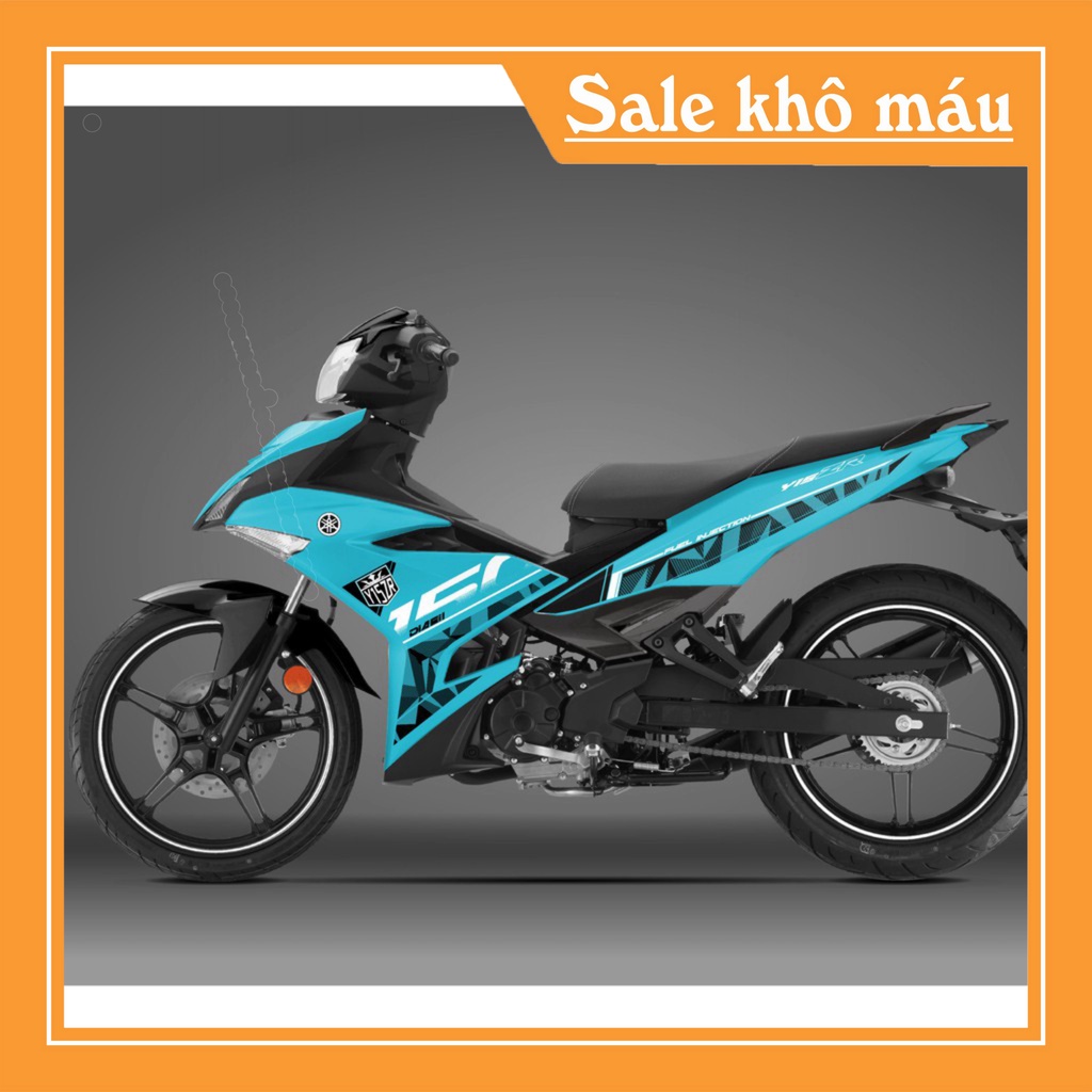 giảm 5k Tem trùm exciter 150 xanh ngọc, tem ex 150, team trùm exciter150 xanh ngọc đen đẹp