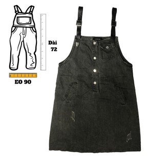 Quần, váy yếm JEANS BIGSIZE eo từ 75-90cm