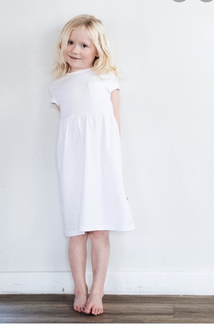 Vải cotton trắng may váy áo cho bé áo phông cho cả gia đình rất đẹp
