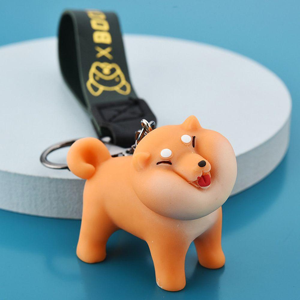 Móc Khóa Hình Chú Chó Shiba Inu Hoạt Hình Dễ Thương