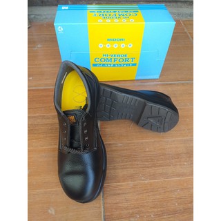 Giầy bảo hộ mũi và đế sắt Midori