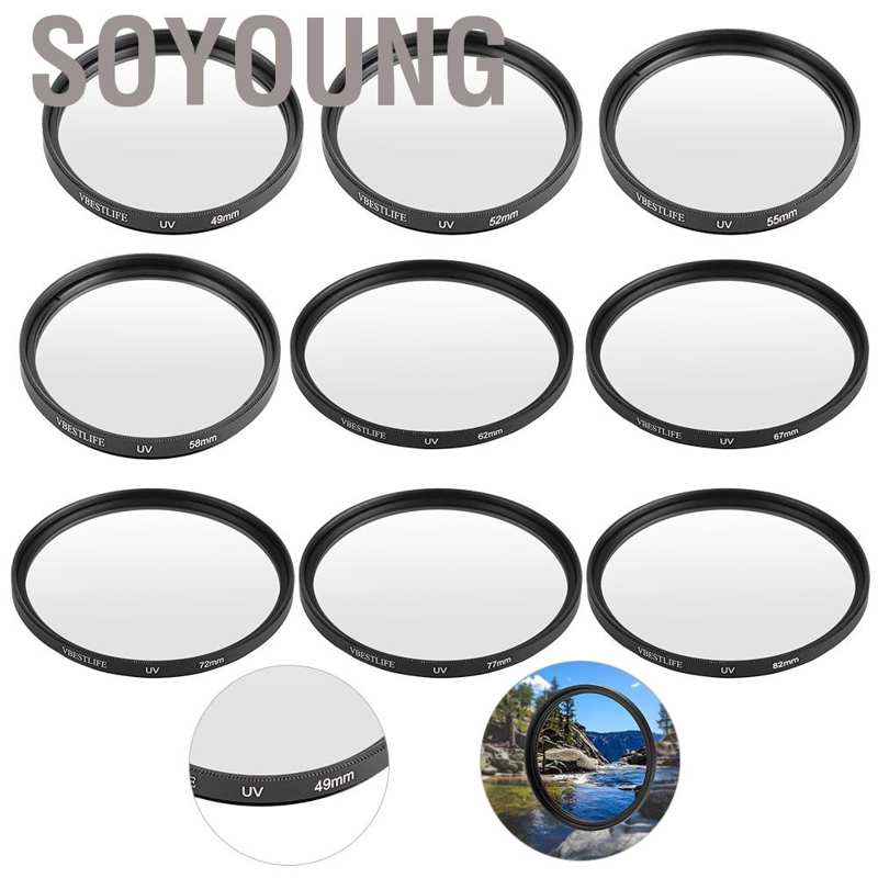 Bộ lọc tia UV cho ống kính máy ảnh DSLR chuyên dụng