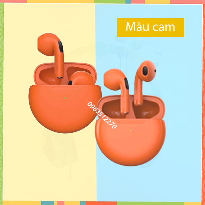 Tai nghe  không dây bluetooth Pro6 TWS, tai nghe bluetooth 5.0