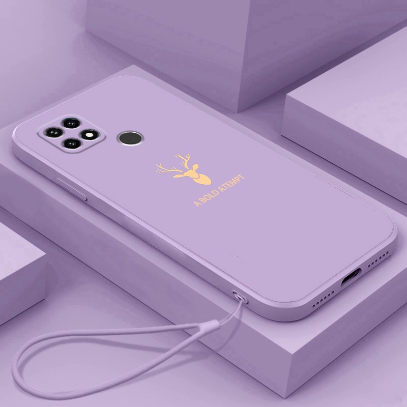 Ốp lưng oppo a15 oppo a15s a35 Ốp Điện Thoại Silicon Mềm Mịn Bảo Vệ Cho oppo a15 oppo a15s a35 YTLT01 viền vuông cute