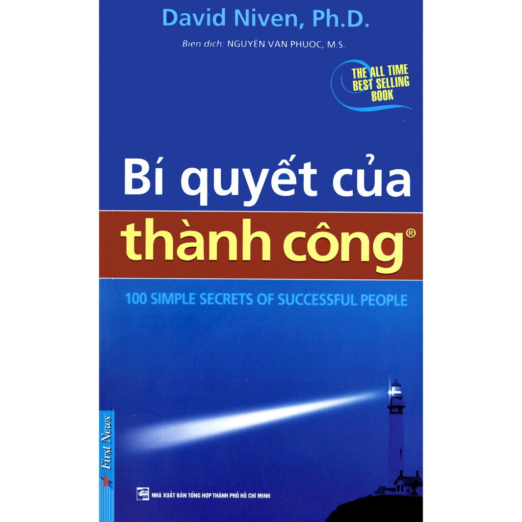 Sách Bí Quyết Của Thành Công (Khổ Lớn) - First News  - FIN