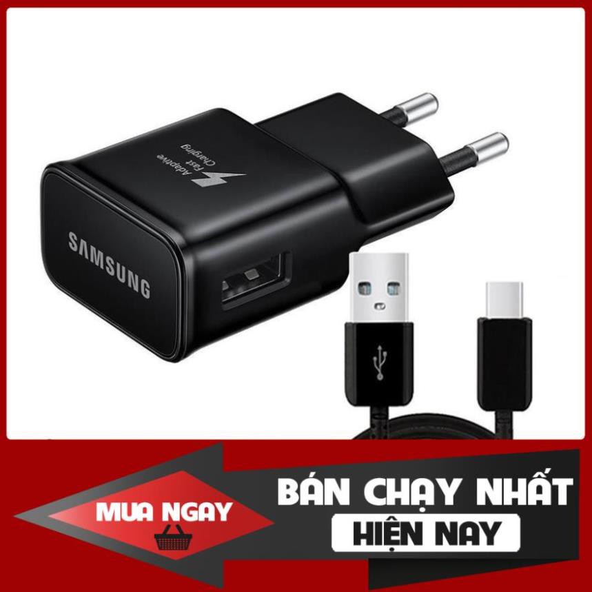 Free HOT Bộ sạc nhanh Fast Charge Samsung Galaxy Note 8+ (Usb Type c) QuickCharge 3.0 (Không Nhanh Hoàn tiền)