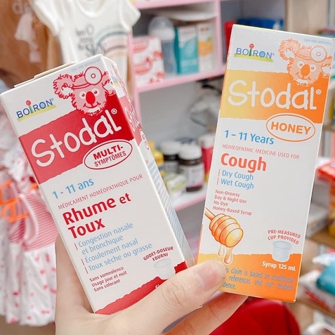 Hộp Giấy Boiron Honey Coryzalia Siro Stodal Miel Hàng Nội Địa Canada - Boiron Stodal Miel