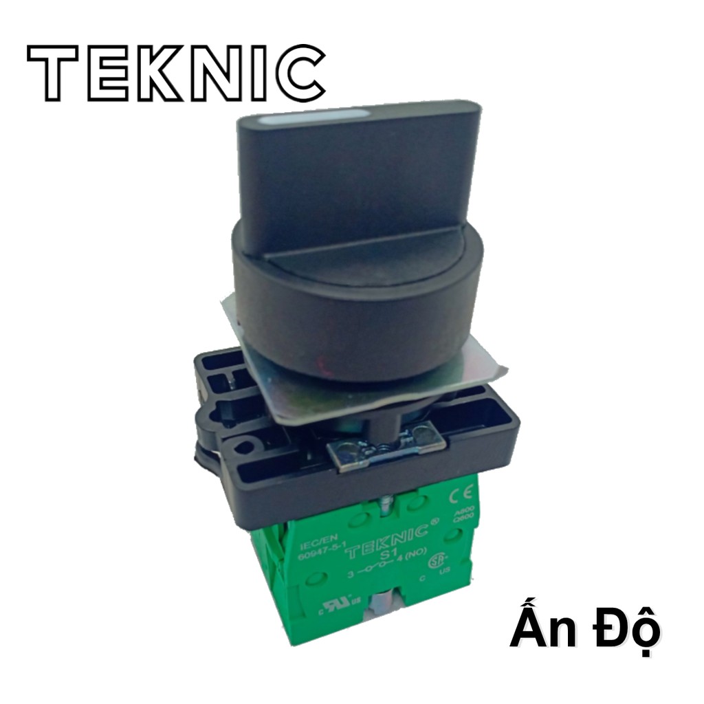 Công tắc 3 vị trí, tự giữ, 2NO