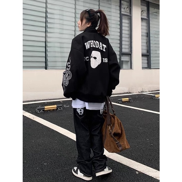 Áo khoác đen Nam nữ