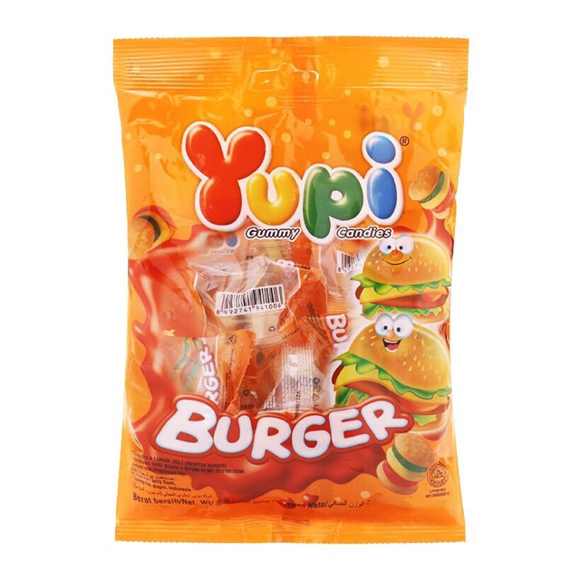 Kẹo dẻo Burger Yupi 96g